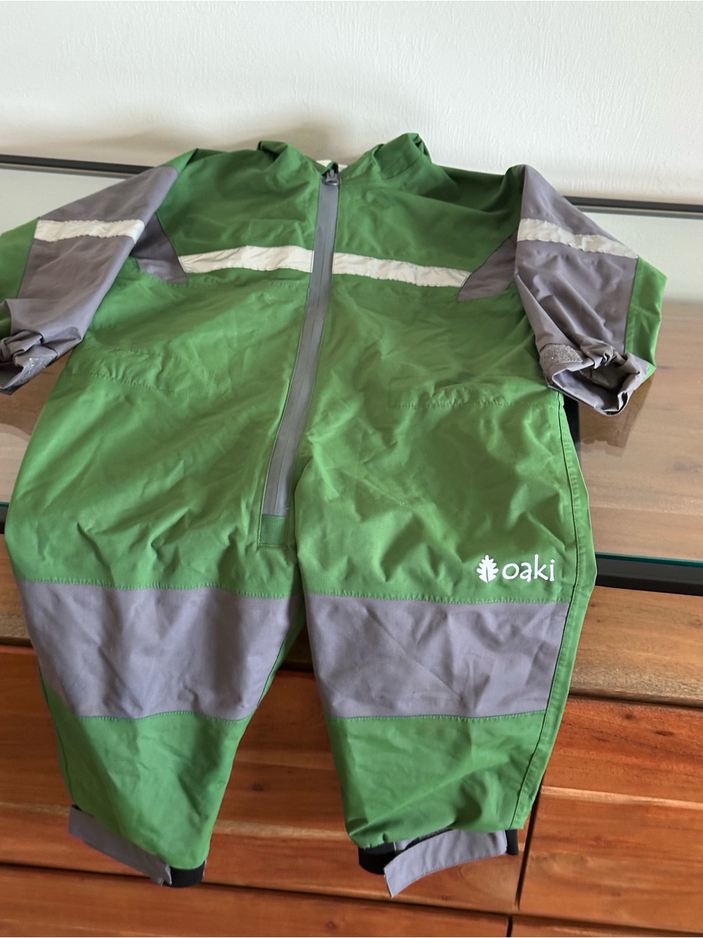 Oaki Children's Trail Suit, Forest Green